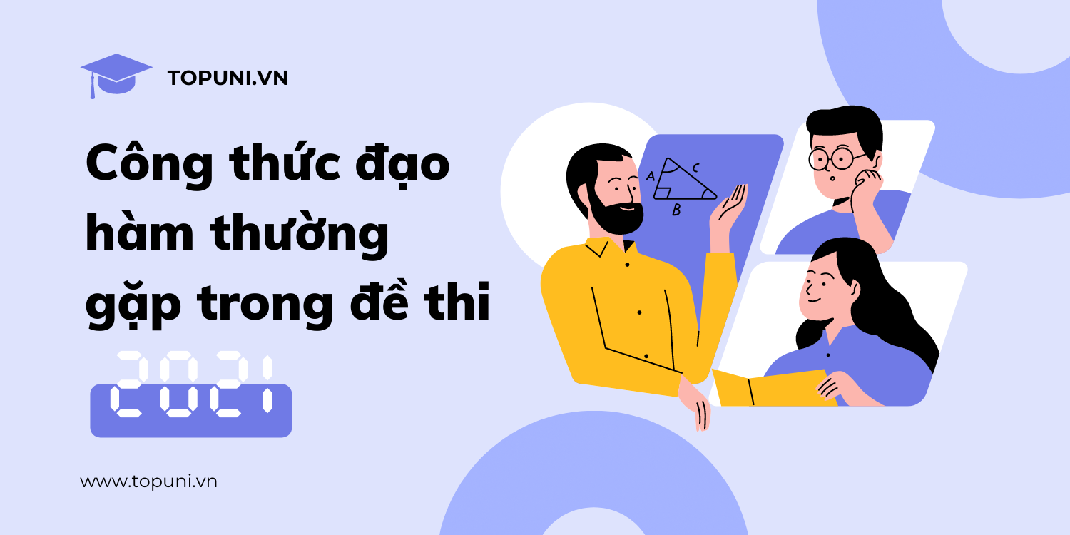 công thức đạo hàm